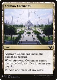 Archway Commons - The List Reprints - Magic: The Gathering card