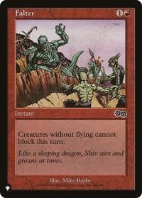 Falter - The List Reprints - Magic: The Gathering card