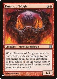 Fanatic of Mogis - The List Reprints - Magic: The Gathering card