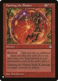 Fanning the Flames - The List Reprints - Magic: The Gathering card