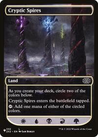 Cryptic Spires - The List Reprints - Magic: The Gathering card