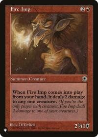 Fire Imp - The List Reprints - Magic: The Gathering card