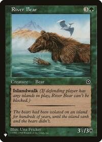 River Bear - The List Reprints - Magic: The Gathering card
