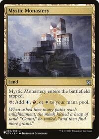 Mystic Monastery - The List Reprints - Magic: The Gathering card