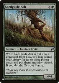 Seedguide Ash - The List Reprints - Magic: The Gathering card