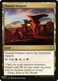 Nomad Outpost - The List Reprints - Magic: The Gathering card
