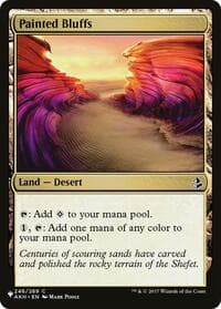Painted Bluffs - The List Reprints - Magic: The Gathering card