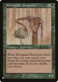 Silverglade Elemental - The List Reprints - Magic: The Gathering card