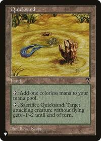 Quicksand - The List Reprints - Magic: The Gathering card