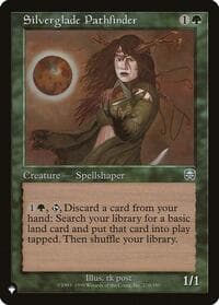 Silverglade Pathfinder - The List Reprints - Magic: The Gathering card