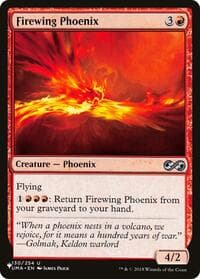 Firewing Phoenix - The List Reprints - Magic: The Gathering card