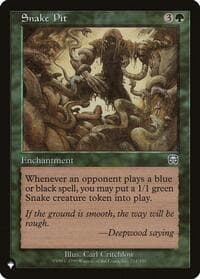Snake Pit - The List Reprints - Magic: The Gathering card