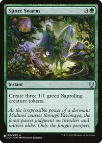Spore Swarm - The List Reprints - Magic: The Gathering card