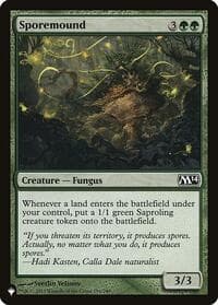 Sporemound - The List Reprints - Magic: The Gathering card