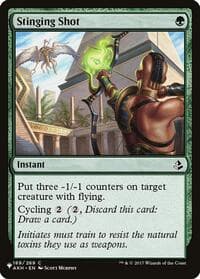 Stinging Shot - The List Reprints - Magic: The Gathering card