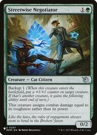 Streetwise Negotiator - The List Reprints - Magic: The Gathering card