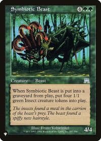 Symbiotic Beast - The List Reprints - Magic: The Gathering card