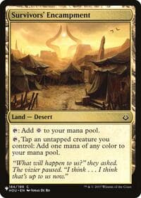 Survivors' Encampment - The List Reprints - Magic: The Gathering card