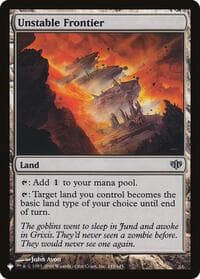 Unstable Frontier - The List Reprints - Magic: The Gathering card