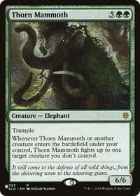 Thorn Mammoth - The List Reprints - Magic: The Gathering card