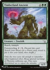Timberland Ancient - The List Reprints - Magic: The Gathering card