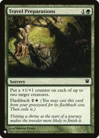 Travel Preparations - The List Reprints - Magic: The Gathering card
