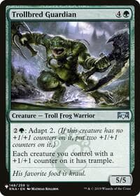 Trollbred Guardian - The List Reprints - Magic: The Gathering card