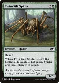Twin-Silk Spider - The List Reprints - Magic: The Gathering card