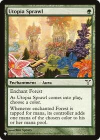 Utopia Sprawl - The List Reprints - Magic: The Gathering card