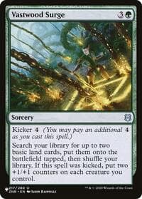 Vastwood Surge - The List Reprints - Magic: The Gathering card