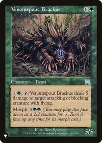 Venomspout Brackus - The List Reprints - Magic: The Gathering card