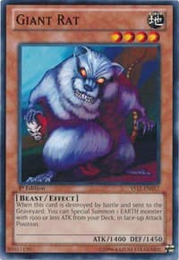 Giant Rat - Starter Deck: Xyz Symphony - YuGiOh card