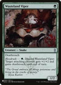 Wasteland Viper - The List Reprints - Magic: The Gathering card