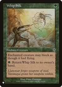 Whip Silk - The List Reprints - Magic: The Gathering card