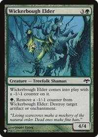 Wickerbough Elder - The List Reprints - Magic: The Gathering card