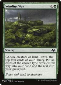 Winding Way - The List Reprints - Magic: The Gathering card