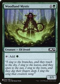 Woodland Mystic - The List Reprints - Magic: The Gathering card