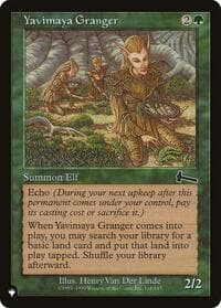 Yavimaya Granger - The List Reprints - Magic: The Gathering card