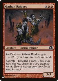Gathan Raiders - The List Reprints - Magic: The Gathering card