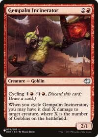 Gempalm Incinerator (DDT) - The List Reprints - Magic: The Gathering card