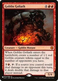 Goblin Goliath - The List Reprints - Magic: The Gathering card