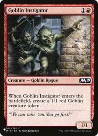 Goblin Instigator - The List Reprints - Magic: The Gathering card