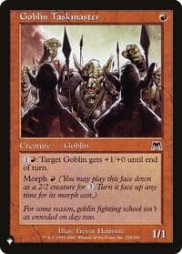 Goblin Taskmaster - The List Reprints - Magic: The Gathering card