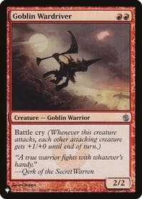 Goblin Wardriver - The List Reprints - Magic: The Gathering card