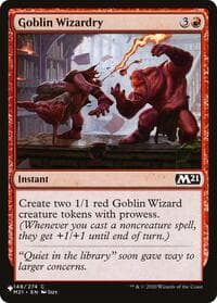 Goblin Wizardry - The List Reprints - Magic: The Gathering card
