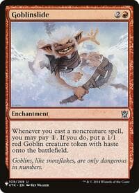 Goblinslide - The List Reprints - Magic: The Gathering card