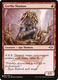 Gorilla Shaman - The List Reprints - Magic: The Gathering card