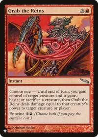 Grab the Reins - The List Reprints - Magic: The Gathering card