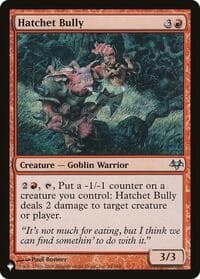 Hatchet Bully - The List Reprints - Magic: The Gathering card
