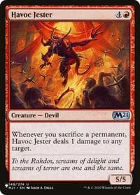 Havoc Jester - The List Reprints - Magic: The Gathering card